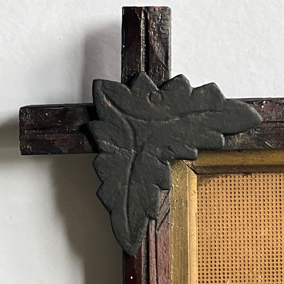 VTG No Place Like Home Embroidered Victorian Frame Needlepoint Oz Inspiration - Picture 9 of 16